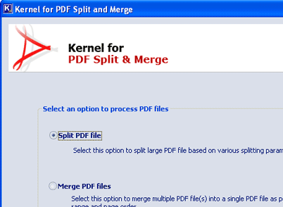 PDF Split Screenshot 1