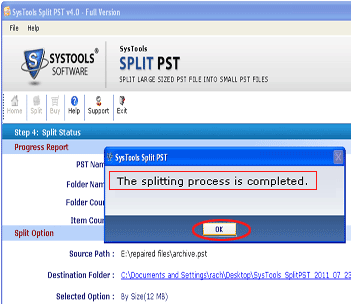 PST Files Archive Outlook Screenshot 1