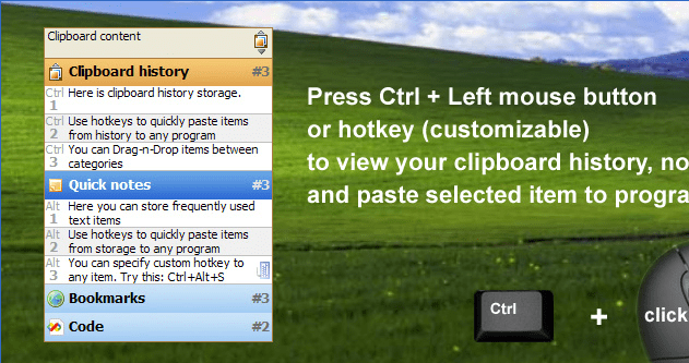 Visual Clipboard Screenshot 1