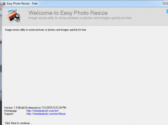 Easy Photo Resize Screenshot 1