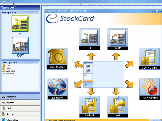 Chronos eStockCard Screenshot 1