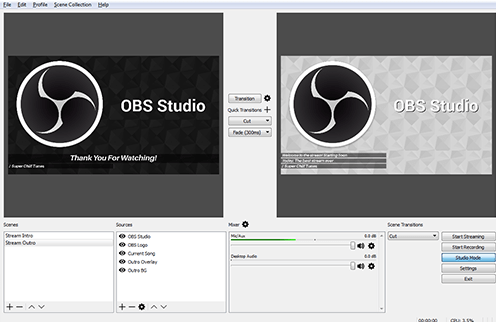 OBS Studio Screenshot 1