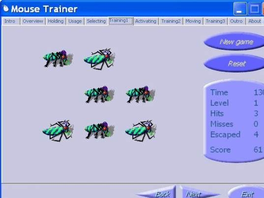 Mouse Trainer Screenshot 1