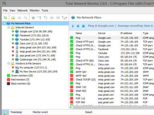 Total Network Monitor Screenshot 1