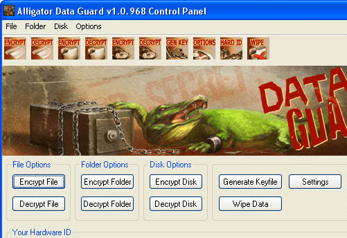 Alligator Data Guard Screenshot 1