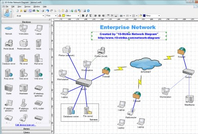 10-Strike Network Diagram Screenshot 1