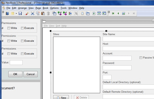 NeoBook Rapid Application Builder Screenshot 1